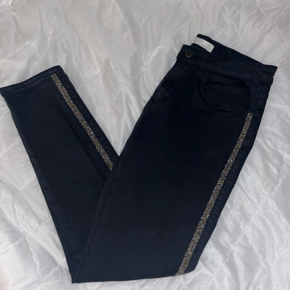 Zara Black Jeans, Size 8